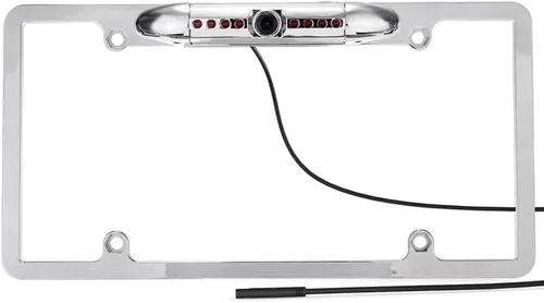 Miniatura 11 de Cámara HD de respaldo para visión trasera, placa de matrícula de visión nocturna, impermeable, compatible con radio de coche Sony XAV-AX150