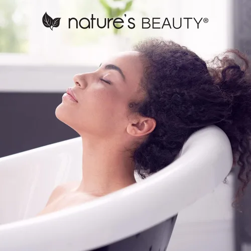 Miniatura 6 de Nature's Beauty Set de regalo de bomba de baño de manzanilla y lavanda - Bomba de spa relajante de lujo con vainilla + aroma cítrico hecha