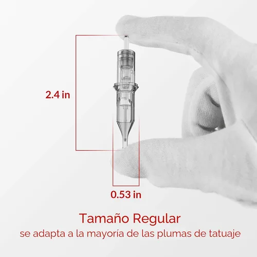 Miniatura 5 de Wormhole Tattoo Cartucho de agujas 50 piezas surtido de cartuchos de aguja de tatuaje redondo Liner mezclado 3RL 5RL 7RL 9RL 11RL