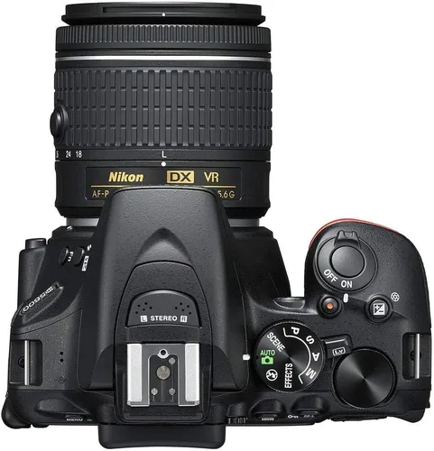 Miniatura 7 de Nikon Cámara D5600 DSLR con lente de 0.709-2.165 in (1576) + tarjeta de memoria de 64 GB + funda + software Corel Photo + 2 baterías EN-EL14 A + luz