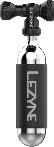 Miniatura 2 de LEZYNE Control Drive - Inflador de neumáticos de bicicleta de CO2, bomba de inflado de aluminio compatible con Presta & Schrader con válvula