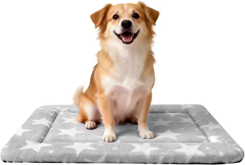 Miniatura 39 de Alfombrilla para Cama de Perro – Almohadilla de Perrera Suave y Cómoda para Jaula – Cama y Almohadilla Duradera para Perros y Gatos – Ideal para Gris