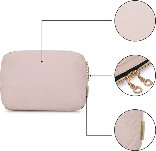 Miniatura 5 de BAGSMART Estuche organizador de electrónica grande de viaje, artículos esenciales de viaje, organizador de cables, bolsa organizadora de cables