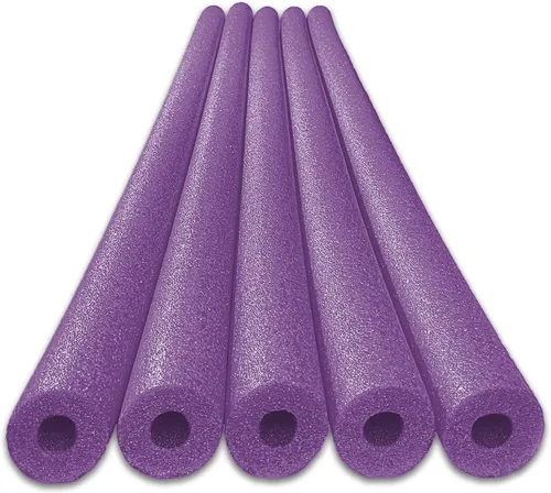 Miniatura 14 de Oodles of Noodles Fideos de natación de espuma para piscina, paquete de 5 Rojo