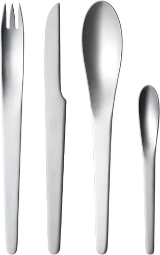 Georg Jensen Cubertería, 3.2 x 7.5 x 10.3 in, acero inoxidable
