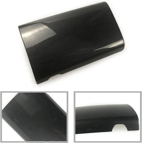 Miniatura 6 de Cubierta protectora para Mercedes-Benz Clase S W221 W222 S400 S450 S500 S550 S560 S600 Color de fibra de carbono Interior del coche Reposabrazos