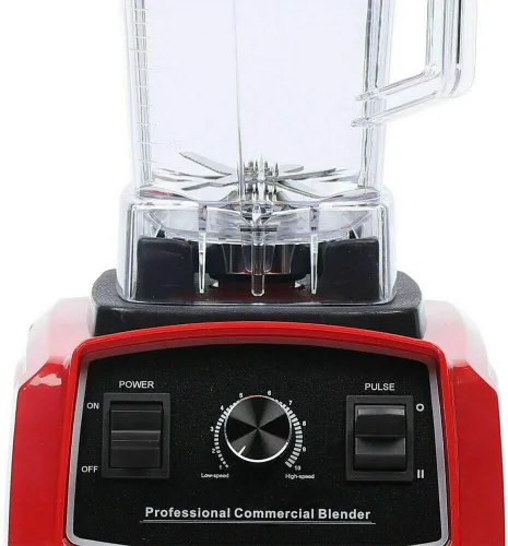 Miniatura 5 de Gdrasuya10 Mezclador comercial de 2 litros, 1500 W para encimera de alta resistencia, procesador de alimentos para batidos, helados y jugos