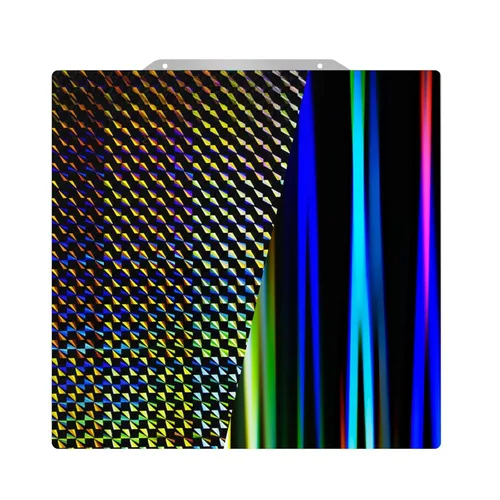 IdeaFormer-3D H1H Placa de Construcción 235x235mm, Haz de Luz Doble Cara+Muelle de Acero Flexible Fantasma para Creality Ender 3/Ender 3 Pro/Ender 3