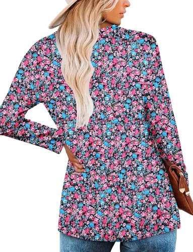 Miniatura 4 de ROSELINLIN - Camisas de manga corta para mujer, ajuste holgado, tops de verano para leggings