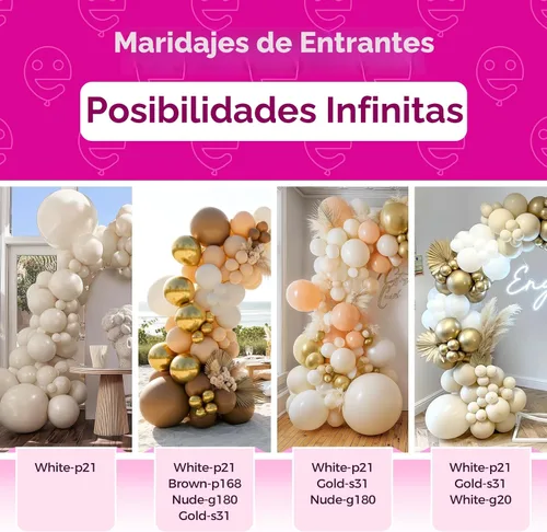 Miniatura 4 de Bezente - Globos de látex para fiesta de arena blanca, paquete de 100 globos redondos de helio de 12 pulgadas, para decoración de compromiso