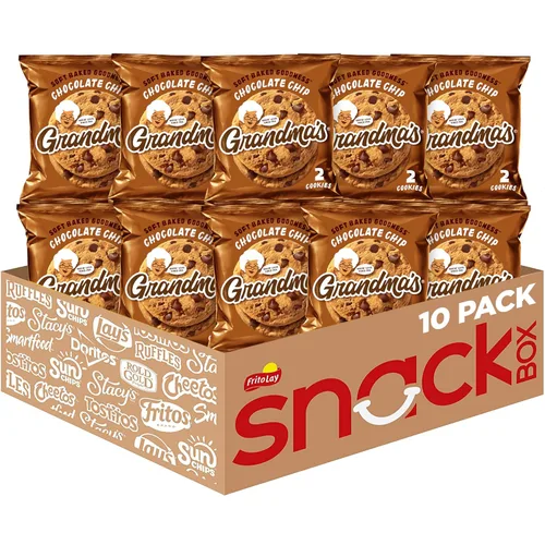 Miniatura 10 de Grandma's Galletas, mini sándwich Crèmes vainilla, 2.12 onzas (paquete de 60)