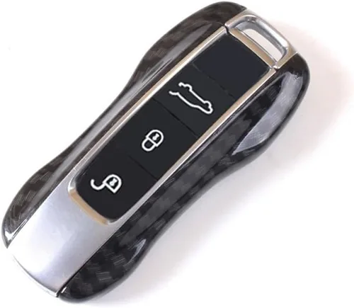 Miniatura 4 de iJDMTOY Exact Fit - Juego de 2 fundas de plástico con acabado de fibra de carbono, compatible con Porsche 2017 en adelante Panamera 19 en adelante