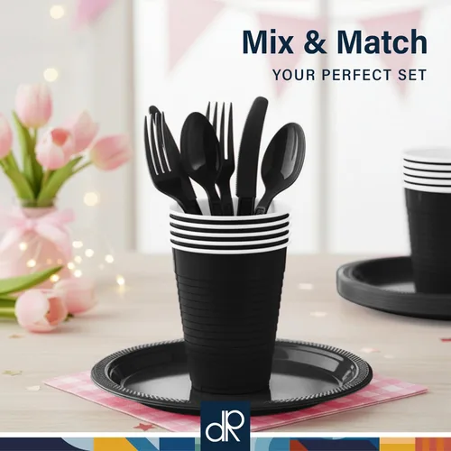 Miniatura 5 de DecorRack - Vasos desechables y reutilizables de 12 onzas para fiestas de cumpleaños, despedidas de soltera, campamentos, eventos en interiores y al