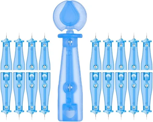 Miniatura 2 de Herramientas profesionales desechables para el cuidado de la piel facial, juego de agujas de belleza de precisión portátil para uso diario