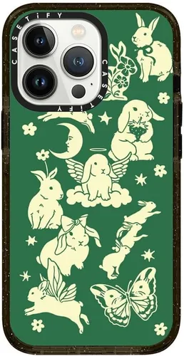 Miniatura 215 de Funda Impact de CASETiFY para iPhone 13 Pro Max con Magsafe - Estuche Claro Cuento de Invierno - Claro Negro Estuche transparente Winter Tale