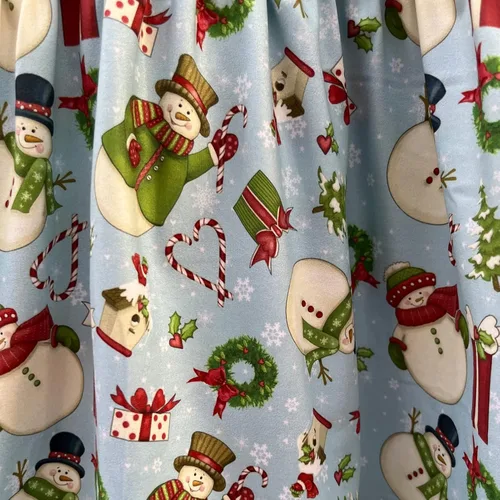 Miniatura 28 de Vestido de Navidad para niña pequeña, muñeco de nieve, árboles de Navidad, camión, a cuadros, reno, Papá Noel, vestido de invierno hasta la rodilla