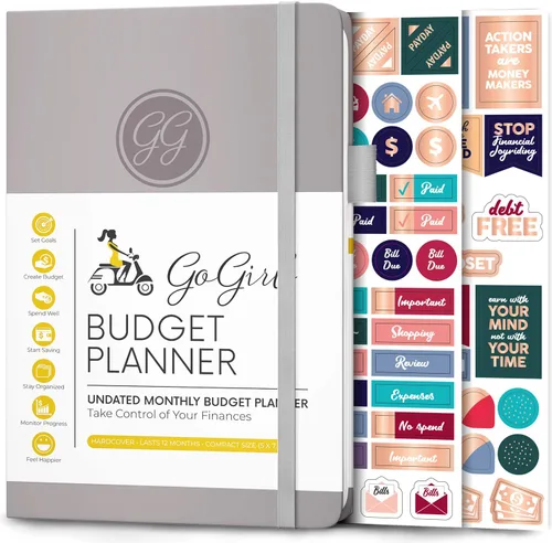 Miniatura 14 de GoGirl Planificador de Presupuesto – Organizador Mensual de Planificación Financiera, Libro de Presupuesto. Cuaderno de Seguimiento de Gastos, Negro