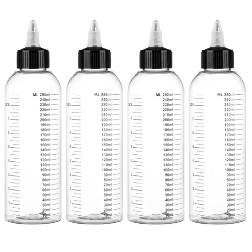 Miniatura 9 de Segbeauty Botellas de tinte para el cabello de 16.9 onzas, 2 botellas aplicadoras de color de cabello medidas recargables de 16.9 fl oz, botella