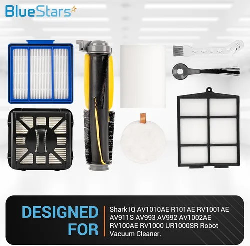 Miniatura 3 de BlueStars Kit de accesorios para robot aspirador Shark IQ AV1010AE R101AE RV1001AE AV911S AV993 RV1000 UR1000SR – 1 cepillo principal, 6 cepillos