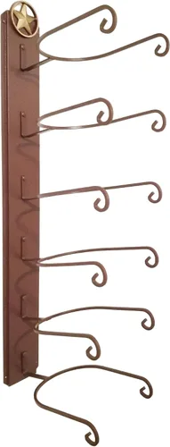Miniatura 3 de American Made Classic - Soporte para sombrero de estrella solitaria de seis niveles CT