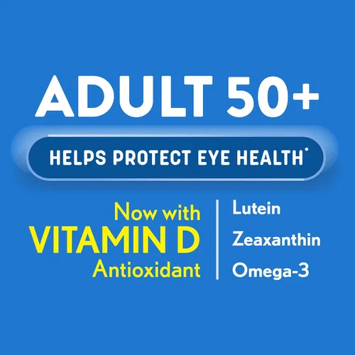 Miniatura 2 de Ocuvite 50+ Suplemento de vitaminas y minerales para los ojos, multivitamínico para la visión y la salud ocular con Omega-3, zinc, vitaminas C y E