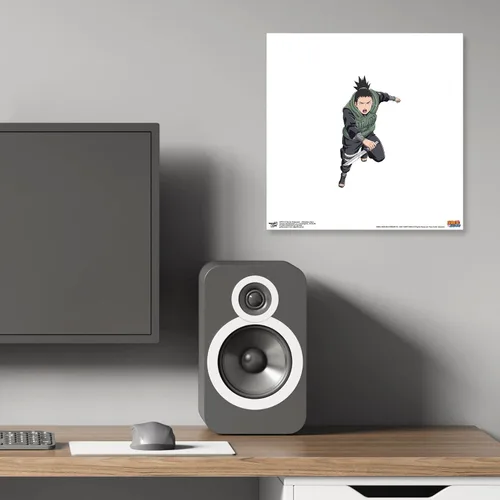 Miniatura 6 de Trends International Gallery Pops Naruto Shippuden - Arte de pared Shikamaru Nara, versión sin marco, 12 x 12 pulgadas