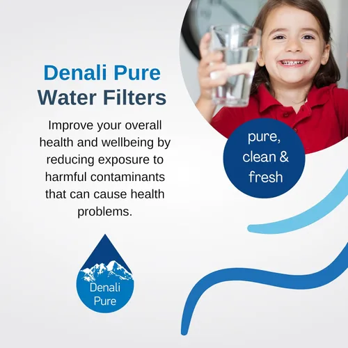 Miniatura 3 de Paquete de 2 filtros de agua de repuesto para refrigerador 10650524102 – Compatible con cartucho de filtro de agua Kenmore/Sears 46-9002