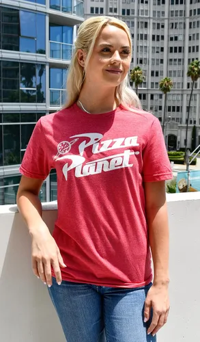 Miniatura 6 de Camiseta para adulto Toy Story Pizza Planet Delivery