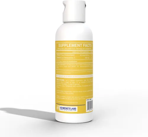 Miniatura 7 de Infinite Labs Vitamina liposomal D3 y K2+ Guardián de huesos y corazón Fórmula de alta absorción para una densidad ósea óptima y apoyo