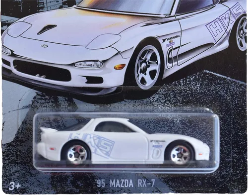 Miniatura 2 de Hot Wheels Fast & Furious '95 Mazda RX 7 2/6, blanco