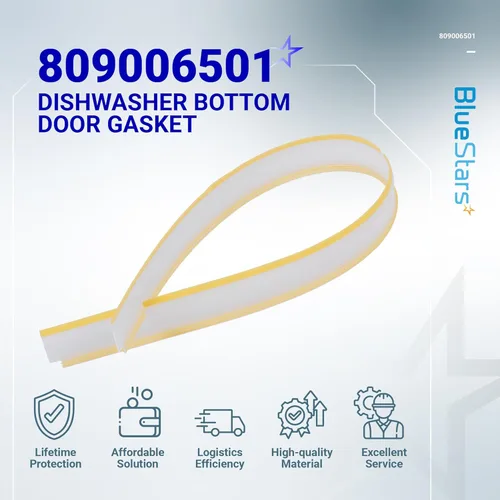 Miniatura 9 de BlueStars 809006501 Junta de Puerta Inferior de Lavavajillas Pieza de Repuesto – Compatible con Lavavajillas Frigidaire Kenmore Electrolux