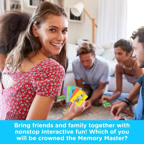 Miniatura 3 de AQUARIUS Beetlejuice - Juego de cartas maestras de memoria, divertido juego de fiesta familiar para niños, adolescentes y adultos, regalo