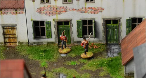 Miniatura 10 de Italeri 6197 Waterloo 1815 La Haye Sainte Diorama escala 1/72
