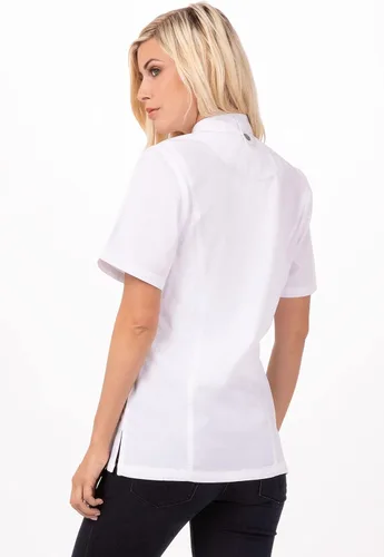 Miniatura 3 de Chef Works Abrigo de chef Springfield para mujer