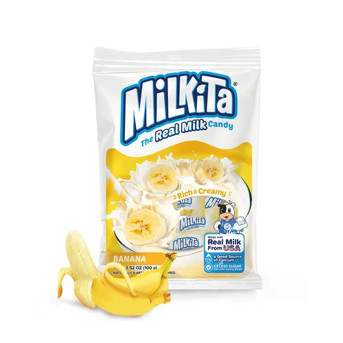 Miniatura 23 de Milkita Bites - Caramelos de leche – Dulces saludables bajos en azúcar con leche real para niños y adultos – Tamaño de bocado, caramelo sin gluten