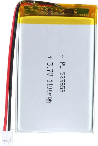 Miniatura 12 de 652030 Batería Lipo de 3.7V 350mAh 652030 Cargable Paquete de Batería de Polímero de Litio con Conector JST PH2.0mm para Dispositivo Electrónico