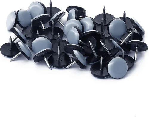 Miniatura 10 de Furniture Glides Sliders-Furnigear PTFE (teflón) para mover patas de silla, deslizadores para alfombras y superficies de madera dura, mueve tus