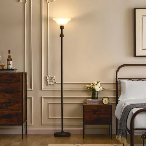 Miniatura 4 de Lámparas de pie de 71 pulgadas para sala de estar, lámpara de pie alta para dormitorio, lámpara de pie moderna para esquina oficina decoración
