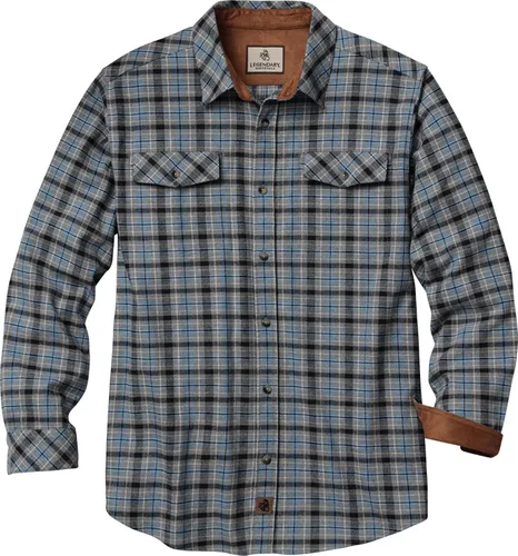 Miniatura 27 de Legendary Whitetails - Camisa de franela para hombre de manga larga con botones, ajuste relajado