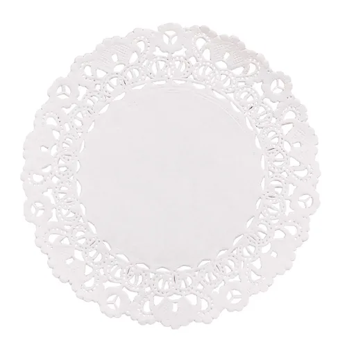 Miniatura 8 de Blondas, 4 pulgadas, 100 unidades, color blanco, Hygloss 10041
