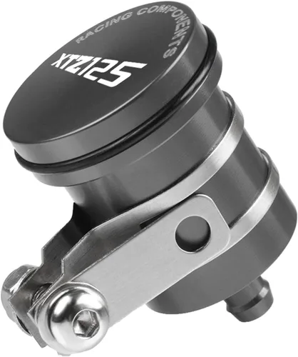 Tapa protectora universal motocicleta depósito de líquido de freno trasero depósito de embrague tanque aceite líquido cubierta para Yamaha XTZ125
