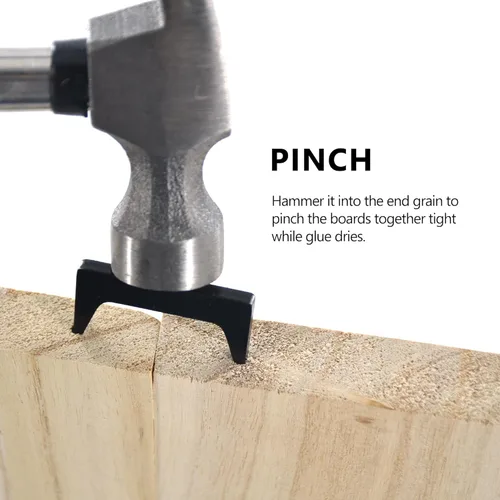 Miniatura 3 de Abrazaderas de madera de 2 pulgadas, patas cónicas para carpintería para perros, patas cónicas para carpintería, panel pegado, taburete de mesa
