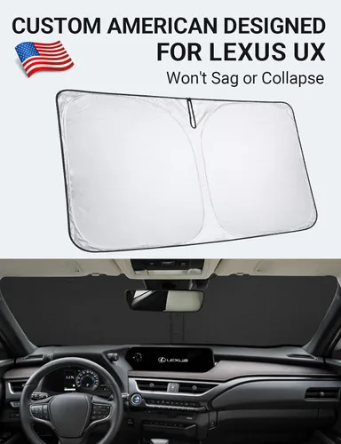 Miniatura 399 de Proadsy Parasol plegable para parabrisas delantero 2026, ajuste personalizado, accesorios para CRV SUV LX EX EX-L EX-L Navi Touring 2017-2022