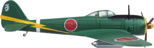 Miniatura 3 de Avión de combate Nakajima Ki-43 Hayabusa 50th Group, 2nd Squadron, (1942) "Oxford Aviation Series 1/72 Modelo de avión fundido a troquel por Oxford