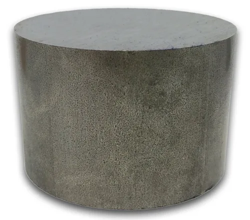 Barra redonda de acero laminado en frío de 3" de diámetro x 3"