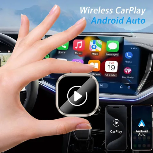 Miniatura 5 de Adaptador inalámbrico Carplay para BMW X6 2017 2018 2019 2020, adaptador CarPlay 2 en 1 convertido con cable a inalámbrico, Plug and Play, conexión