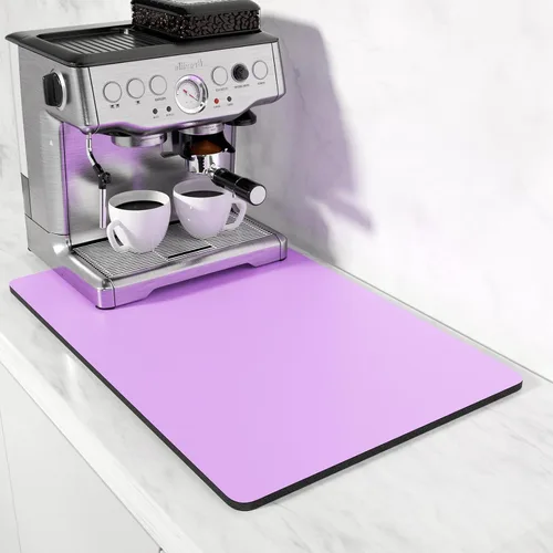 Miniatura 11 de Rnivvi Tapete de secado de platos para encimera de cocina, 16 x 18 pulgadas, bonita almohadilla de secado absorbente resistente al calor con goma