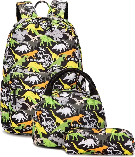 Miniatura 3 de Ecodudo - Morral ligero para niños y niñas, lindas mochilas escolares con lonchera