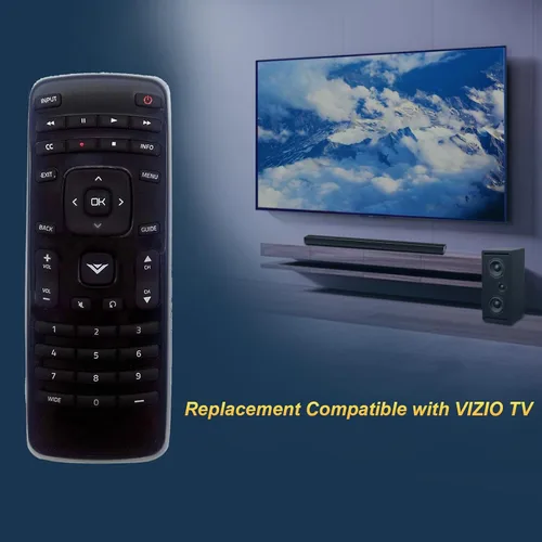 Miniatura 8 de Reemplazo remoto XRT010 para VIZIO TV E320-A0 E241-A1 E290-A1 E390-A1 E320-A1 E420-A0 E470-A0 E420VSE E390VL E471VLE E240AR E320AR E420AR E420AR