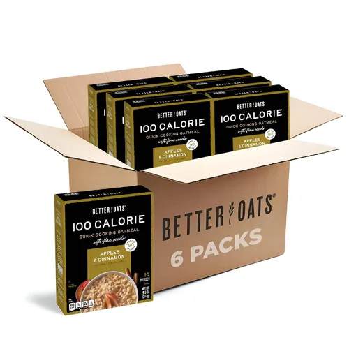 Miniatura 5 de Better Oats Steel Cut - Avena instantánea con semillas de lino Fabricado con granos enteros, granos enrollados, semillas de lino, cocina en 90